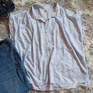 Watermelon button down